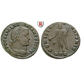 Römische Kaiserzeit, Galerius, Follis 310, ss