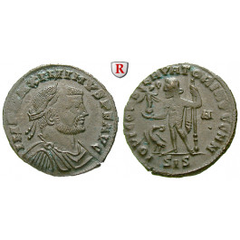 Römische Kaiserzeit, Maximinus II., Follis 313, ss+