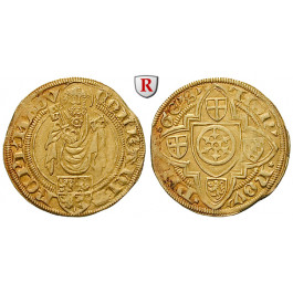 Mainz, Bistum, Konrad III. von Dhaun, Goldgulden o.J. (1422-1423), ss-vz