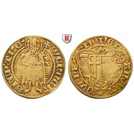 Trier, Bistum, Werner III. von Falkenstein, Goldgulden o.J. (1414-1417), ss