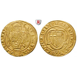 Trier, Bistum, Werner III. von Falkenstein, Goldgulden o.J. (1404-1407), f.vz