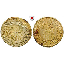 Köln, Bistum, Friedrich II. von Saarwerden, Goldgulden o.J. (1413-1414), ss