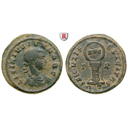 Römische Kaiserzeit, Licinius II., Follis 318-319, ss