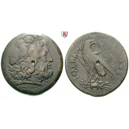 Ägypten, Königreich der Ptolemäer, Ptolemaios IV., Bronze 221-205 v.Chr., ss