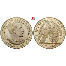 Deutsches Kaiserreich, Preussen, Wilhelm II., 3 Mark 1913, st, Schaaf 113/G1