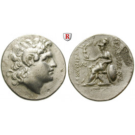Thrakien, Königreich, Lysimachos, Tetradrachme 297-281 v.Chr., ss+