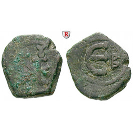 Byzanz, Justin II., Pentanummium (5 Nummi) 565-578, s-ss