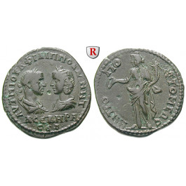 Römische Provinzialprägungen, Thrakien, Tomis, Philippus I., Bronze 244-249, ss-vz
