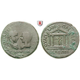 Römische Provinzialprägungen, Thrakien, Anchialos, Gordianus III., Bronze 238-244, f.ss/f.vz