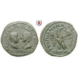 Römische Provinzialprägungen, Thrakien, Anchialos, Gordianus III., Bronze 238-244, ss+