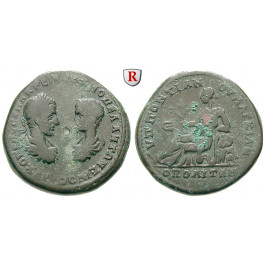 Römische Provinzialprägungen, Thrakien-Donaugebiet, Markianopolis, Macrinus, Bronze 217-218, ss