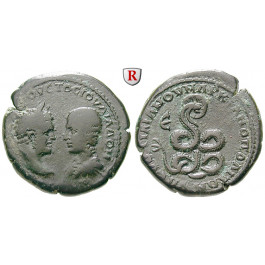 Römische Provinzialprägungen, Thrakien-Donaugebiet, Markianopolis, Caracalla, Bronze 198-217, s/ss+