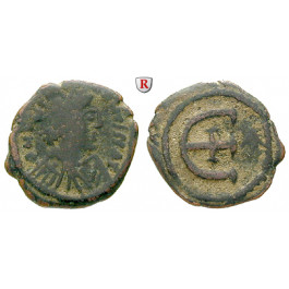 Byzanz, Justinian I., Pentanummium (5 Nummi) 527-565, s/ss