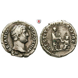 Römische Kaiserzeit, Hadrianus, Denar 134-138, f.ss