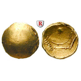 Süddeutschland, Vindelici, 1/4 Stater 2.-1. Jh.v.Chr., vz