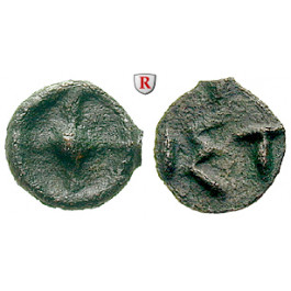 Thrakien-Donaugebiet, Istros, Bronze 420-400 v.Chr., f.ss/ss