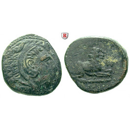Makedonien, Königreich, Kassander, Bronze vor 306 v. Chr., f.ss/s