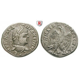 Römische Provinzialprägungen, Seleukis und Pieria, Laodikeia ad mare, Caracalla, Tetradrachme 215-217, ss+