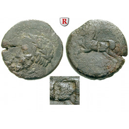 Numidien, Königreich, Micipsa, Bronze 148-118 v.Chr., s/ge