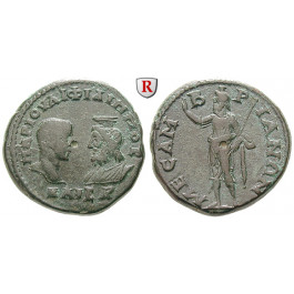 Römische Provinzialprägungen, Thrakien, Mesembria, Philippus II., Caesar, Bronze 244-247, ss+