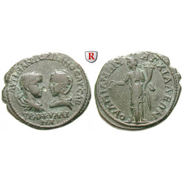 Römische Provinzialprägungen, Thrakien, Anchialos, Gordianus III., Bronze 238-244, ss+