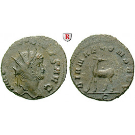 Römische Kaiserzeit, Gallienus, Antoninian 260-268, ss-vz