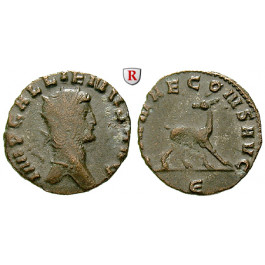 Römische Kaiserzeit, Gallienus, Antoninian 260-268, s-ss