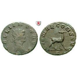 Römische Kaiserzeit, Gallienus, Antoninian 260-268, s/ss