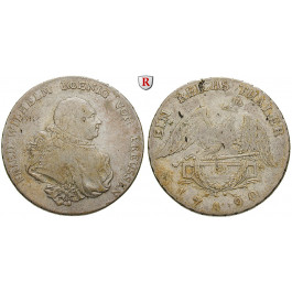 Brandenburg-Preussen, Königreich Preussen, Friedrich Wilhelm II., Reichstaler 1790, ss