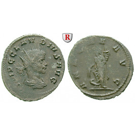 Römische Kaiserzeit, Claudius II. Gothicus, Antoninian 268-270, ss+/f.ss