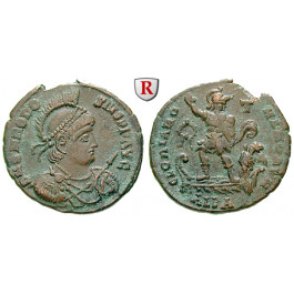 Römische Kaiserzeit, Theodosius I., Bronze 379-383, vz/ss
