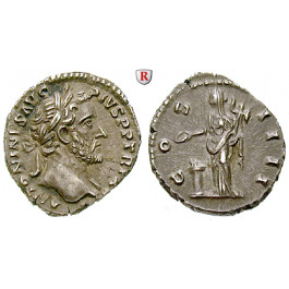 Römische Kaiserzeit, Antoninus Pius, Denar 153-154, vz