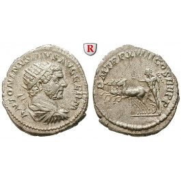 Römische Kaiserzeit, Caracalla, Antoninian 215, f.vz