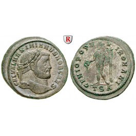 Römische Kaiserzeit, Galerius, Follis 302-303, vz