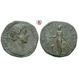 Römische Kaiserzeit, Commodus, Sesterz 179, ss-vz/ss