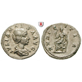 Römische Kaiserzeit, Julia Maesa, Großmutter des Elagabal, Denar 218-222, vz+