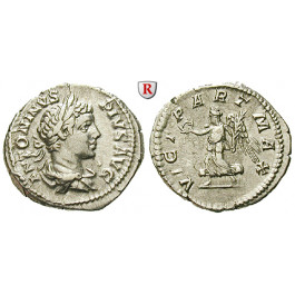 Römische Kaiserzeit, Caracalla, Denar 204, ss-vz