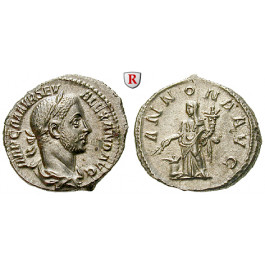 Römische Kaiserzeit, Severus Alexander, Denar 226-227, vz+