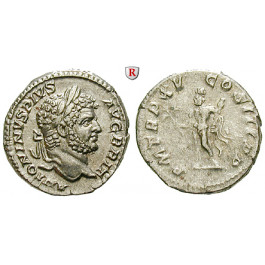 Römische Kaiserzeit, Caracalla, Denar 213, vz/ss