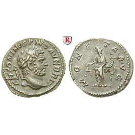 Römische Kaiserzeit, Caracalla, Denar 210-213, vz