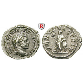 Römische Kaiserzeit, Caracalla, Denar 216, ss-vz