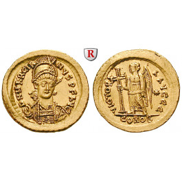 Römische Kaiserzeit, Marcianus, Solidus 450-453, vz