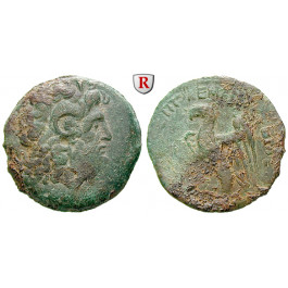 Ägypten, Königreich der Ptolemäer, Ptolemaios VIII., Bronze 145-116 v.Chr., f.ss
