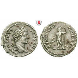 Römische Kaiserzeit, Caracalla, Denar 206, ss-vz