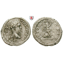 Römische Kaiserzeit, Septimius Severus, Denar 210-211, ss+
