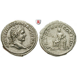 Römische Kaiserzeit, Caracalla, Denar 214, f.vz