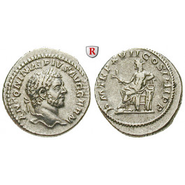 Römische Kaiserzeit, Caracalla, Denar 214, ss-vz