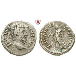 Römische Kaiserzeit, Septimius Severus, Denar 209, ss+