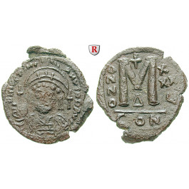 Byzanz, Justinian I., Follis Jahr 35 = 561-562, f.ss