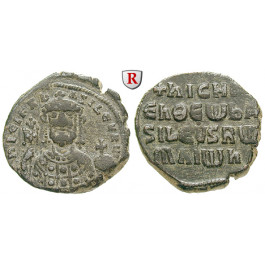 Byzanz, Nicephorus II. Phocas, Follis 963-969, ss-vz